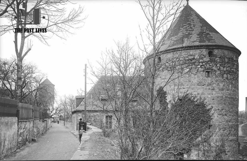 Bautzen. Alter Turm, Herberge f. Jugendwanderung Germany 1960