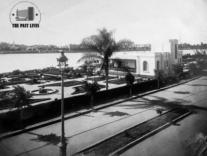 Egypt, Mit Ghamr Corniche, Dakahlia, 1925