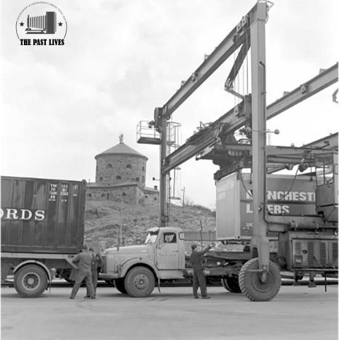 Container Loading – Manchester, England 1960s