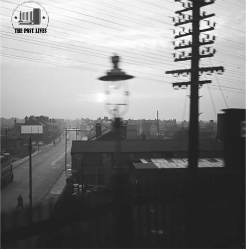 A Street in Old Manchester England 1959