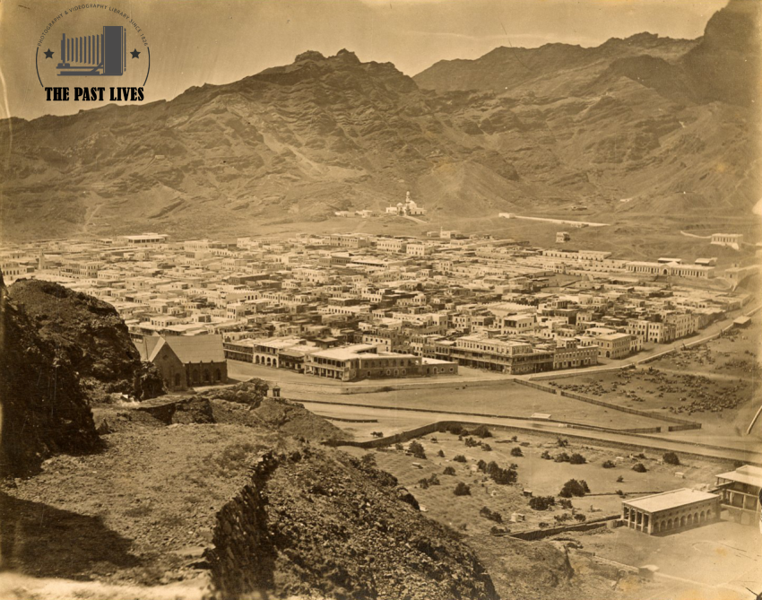 General view in Aden, Yemen 1880