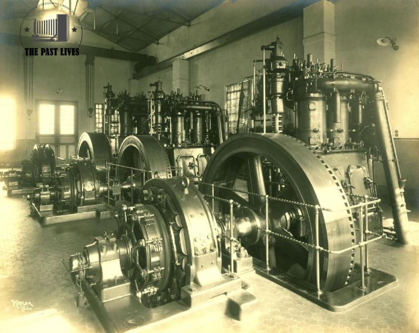 1924 Egypt, The electricity company in Banha