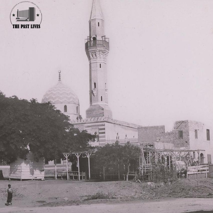 1910 Egypt, Sidi Gaber Mosque in Alexandria