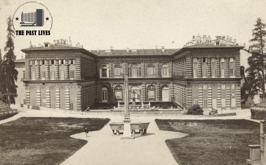 1865 Giacomo Brogi , Palazzo Pitti di Boboli