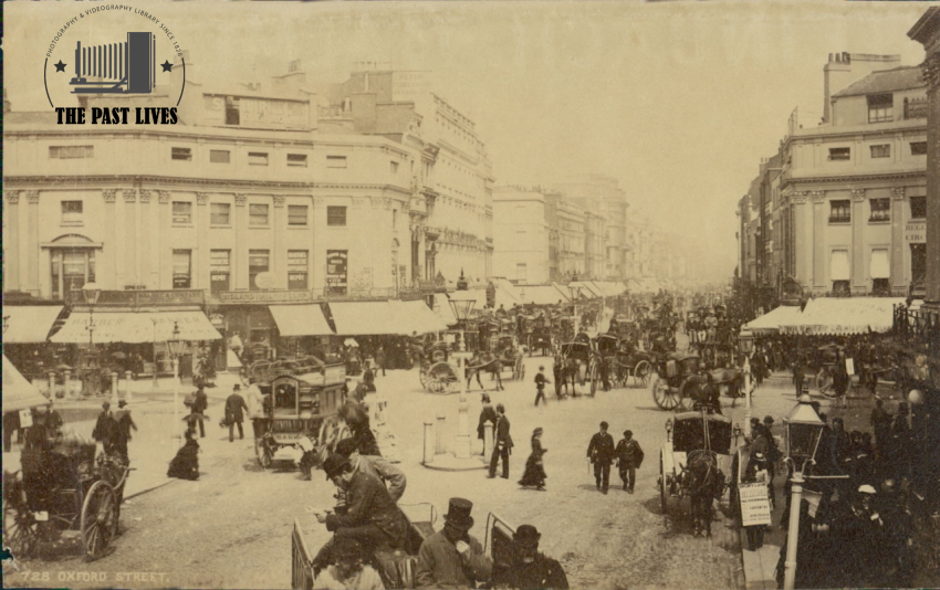 Britain, London, Oxford Street 1880