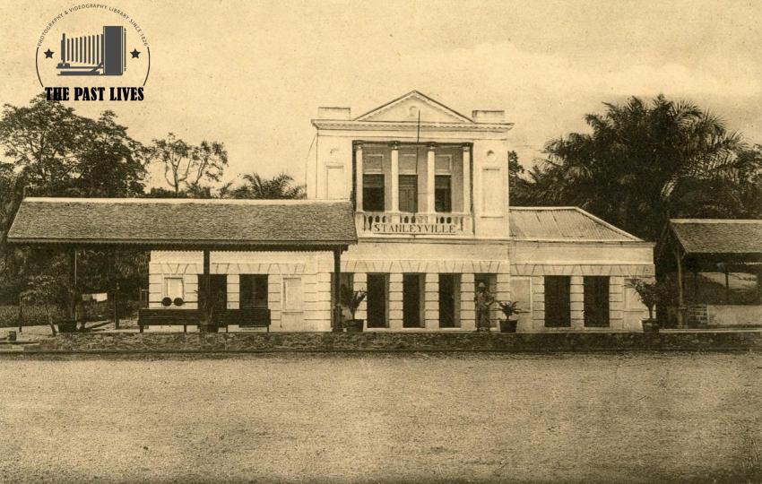 African Railways 1950 Congo, Stanleyville Railway Station (Kisangani)