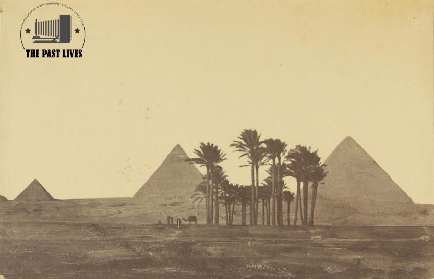 The Pyramids of Giza, Egypt – 1872