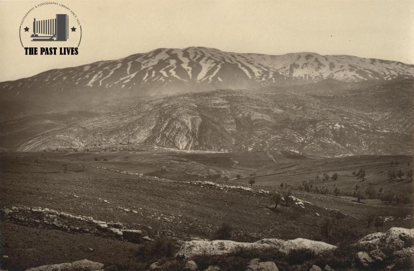 Lebanon, Mount Hermon (Jabal al-Sheikh) in 1875
