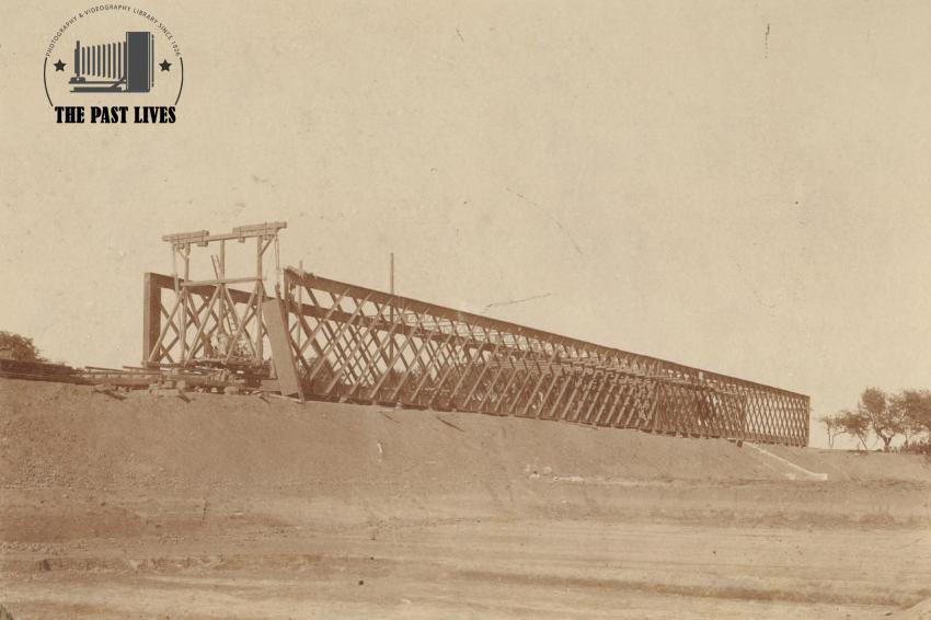 1894 Egypt, Banha Railway Bridge