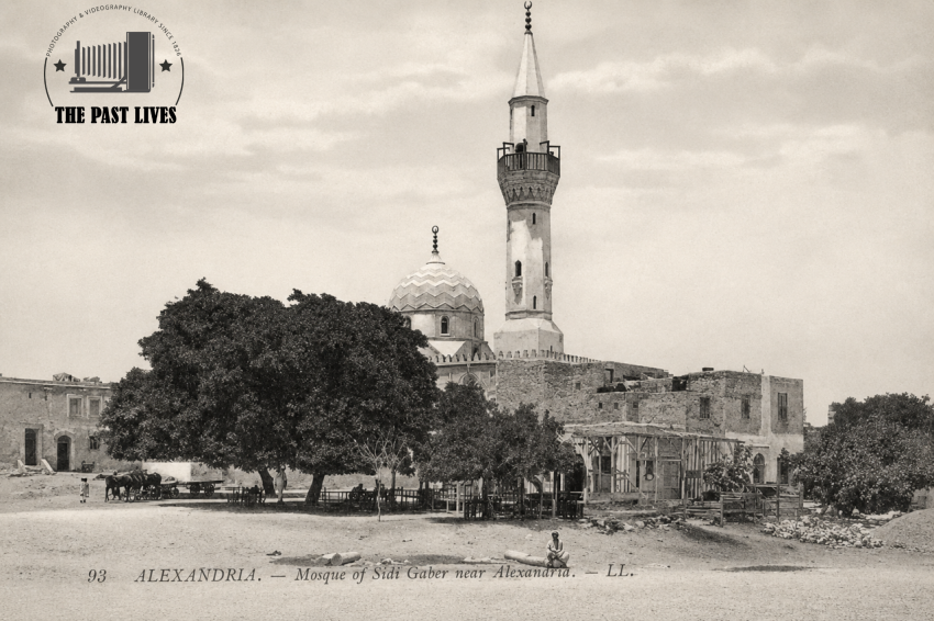 1905 Egypt, Sidi Gaber Mosque in Alexandria