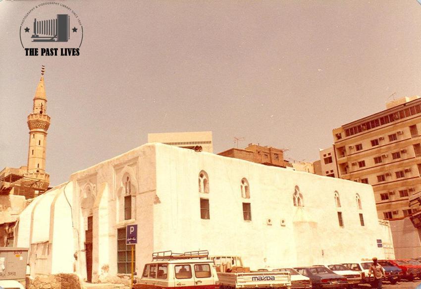 1980 Saudi Arabia, an old mosque in Al-Balad - Jeddah