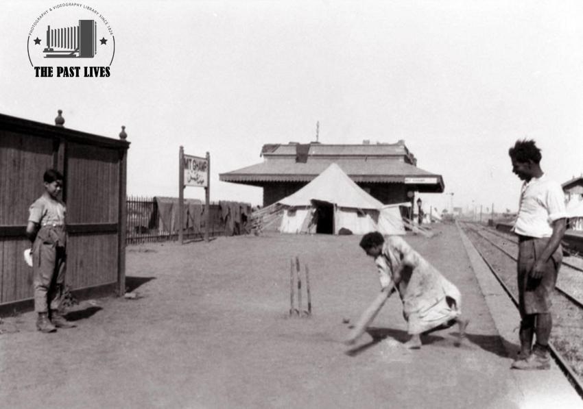 Egypt, Mit Ghamr Railway Station, Dakahlia 1918