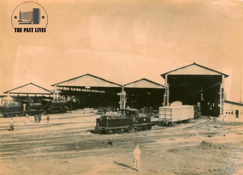 Albertville Railway Workshops, Katanga, Belgian Congo 1951