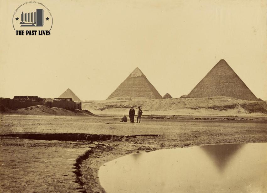 The Pyramids of Giza, Egypt – 1872