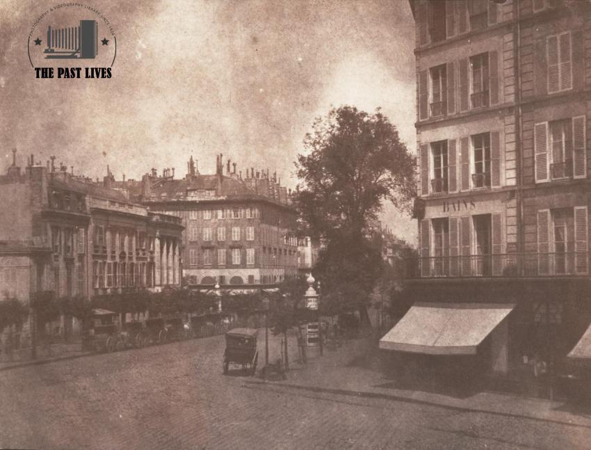 France ,The Boulevards at Paris 1843