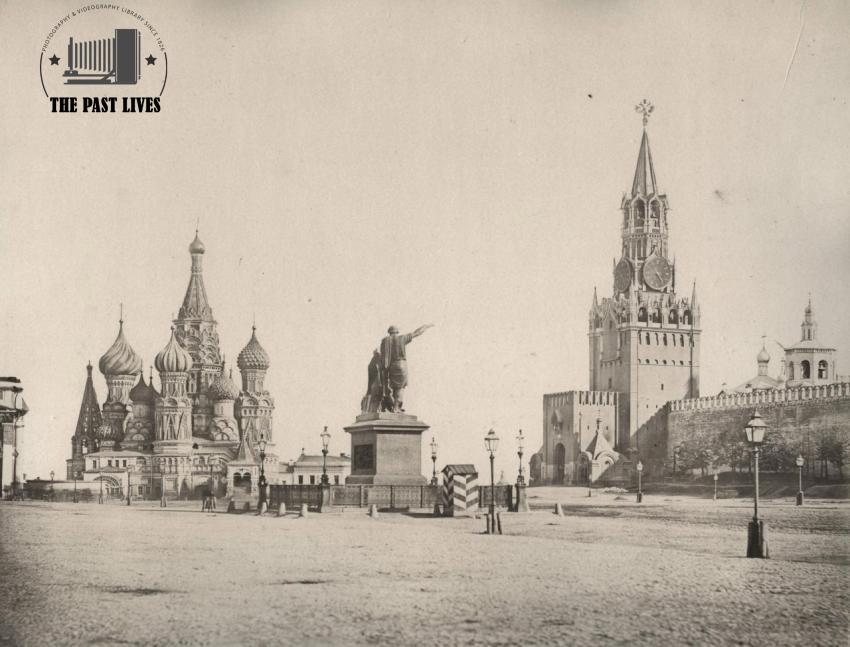 1870 , Red Square , moscow