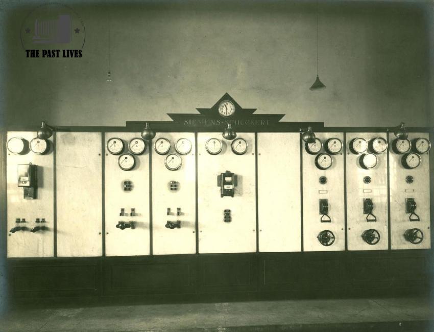 1924 Egypt, The electricity company in Banha
