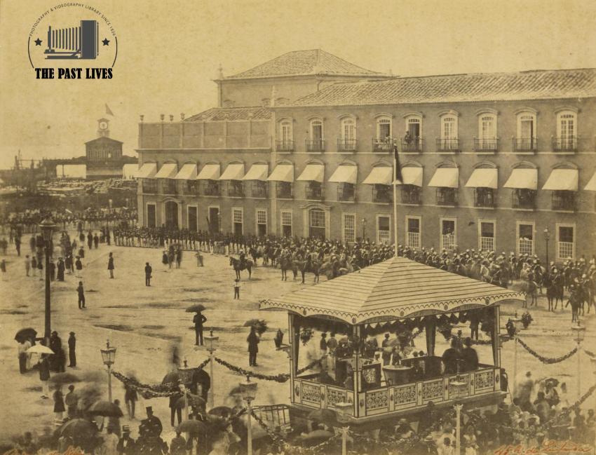 Brazil, the royal wedding procession of 1864