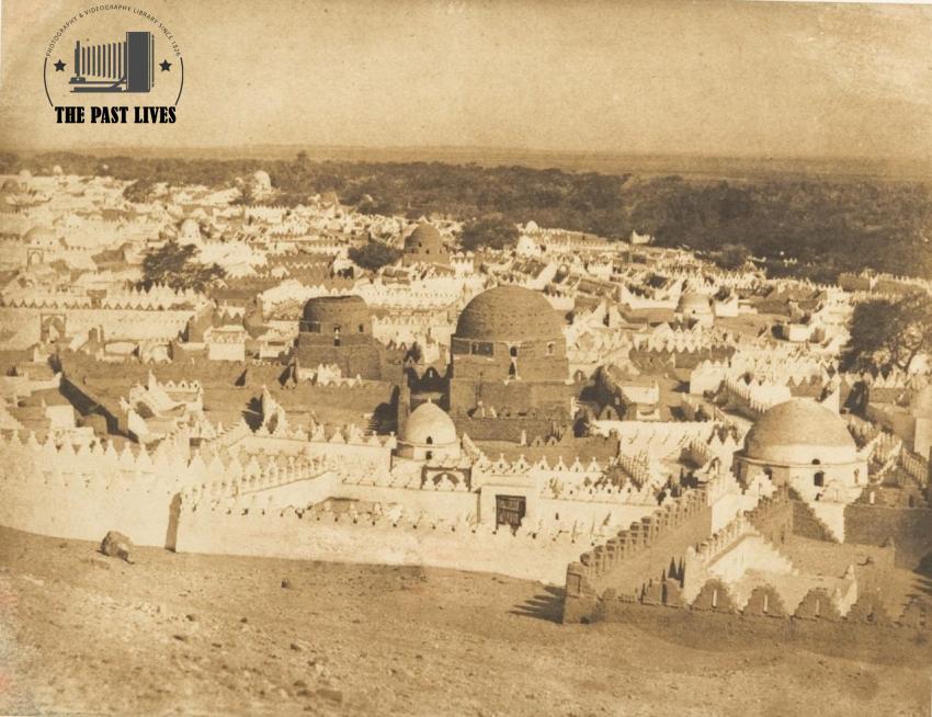 1849 Egypt,  Muslim Tombs in Asyut