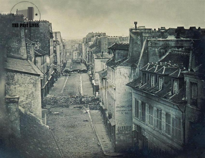 1848 France, rue Saint Maur Popincourt