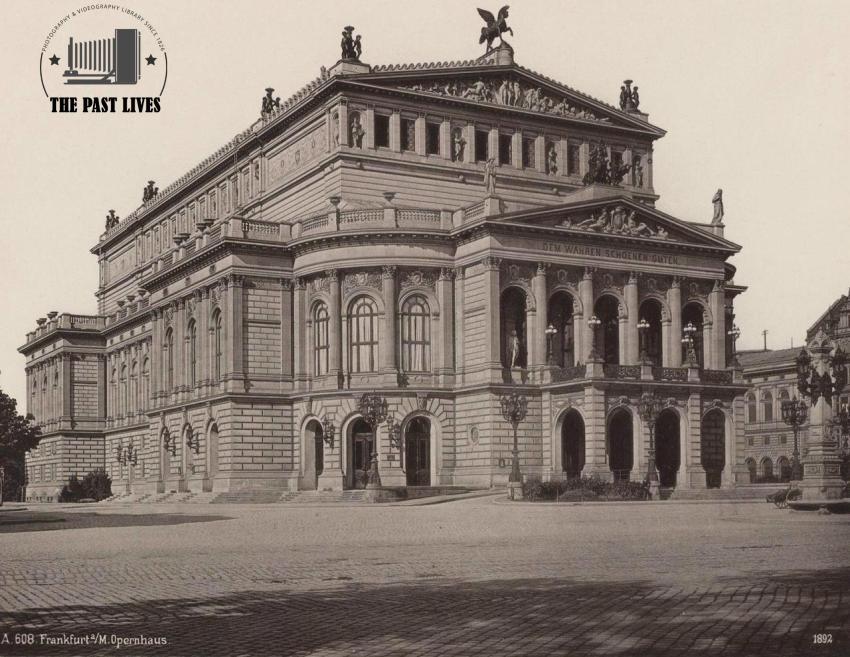 1900 Germany Frankfurt Opernhaus