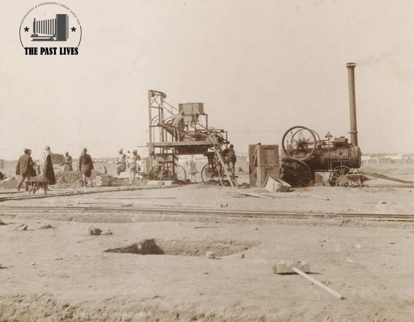 Cairo - Abbassia. Establishment of new British barracks in 1910
