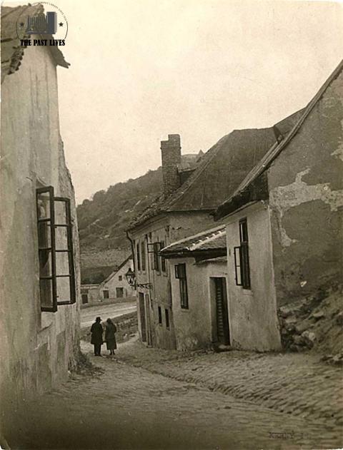 Utca részlet Hungary 1917