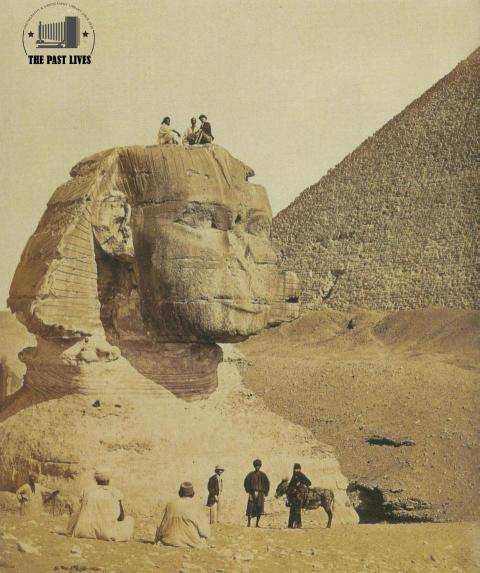 The Great Sphinx & Giza Pyramids – 1867