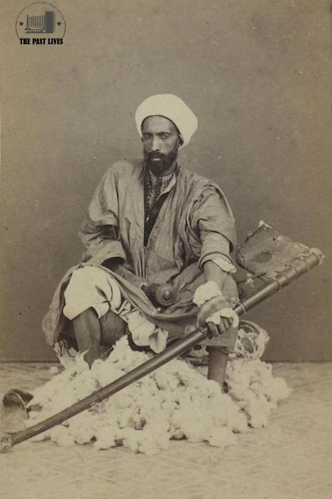 The Mattress Maker in Egypt In 1860 Ad